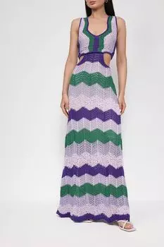 Платье вязаное с вырезами на талии Pinko