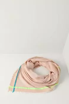 Платок хлопковый с принтом Fraas