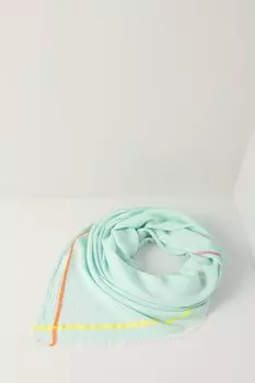 Платок хлопковый с принтом Fraas