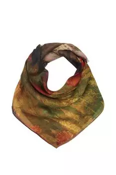 Платок хлопковый с принтом Mellizos