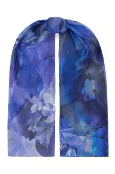 Платок из хлопка и шелка ELEGANZZA