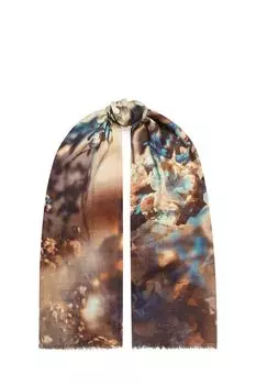 Платок из кашемира с принтом ELEGANZZA