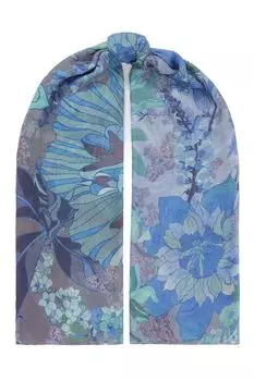 Платок из шелка и шерсти ELEGANZZA