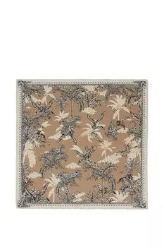 Платок с добавлением шелка с принтом Labbra