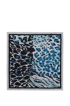 Платок с добавлением шелка с принтом Labbra