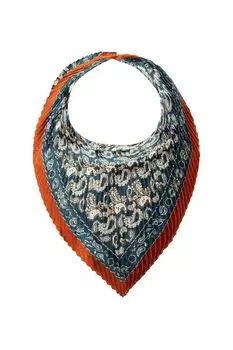 Платок с добавлением шелка с принтом Mellizos