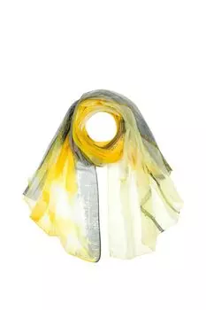 Платок с добавлением шелка с принтом Mellizos