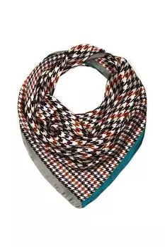 Платок с добавлением шелка с принтом Mellizos