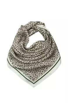 Платок с добавлением шелка с принтом Mellizos