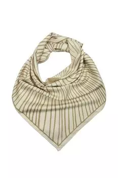 Платок с добавлением шелка с принтом Mellizos