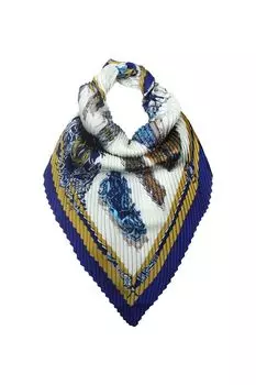 Платок с добавлением шелка с принтом Mellizos