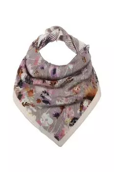 Платок с добавлением шелка с принтом Mellizos