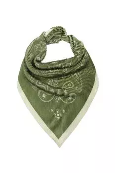 Платок с добавлением шелка с принтом Mellizos