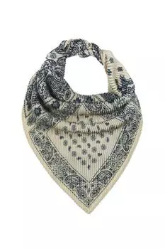 Платок с добавлением шелка с принтом Mellizos