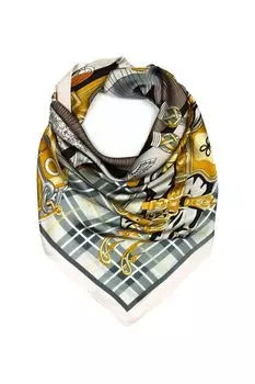 Платок с добавлением шелка с принтом Mellizos