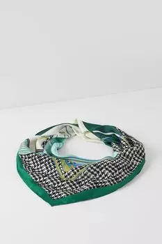 Платок с добавлением шелка с принтом Mellizos