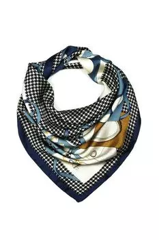 Платок с добавлением шелка с принтом Mellizos