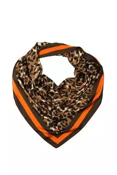 Платок с добавлением шелка с принтом Mellizos