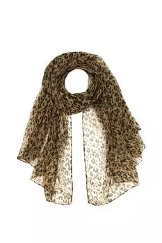 Платок с добавлением шелка с принтом Mellizos