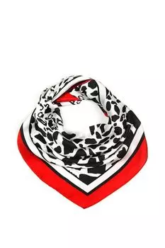 Платок с добавлением шелка с принтом Mellizos