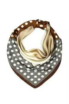 Платок с добавлением шелка с принтом Mellizos