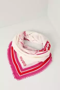Платок с принтом HUGO