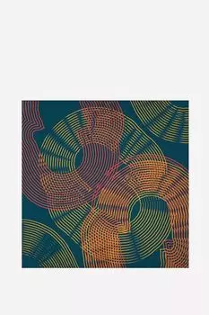 Платок с принтом Pattern PAPAYA