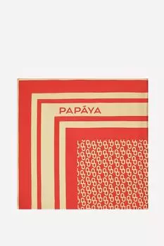 Платок с принтом Zeynep PAPAYA