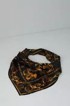 Платок шелковый с принтом VERSACE JEANS COUTURE