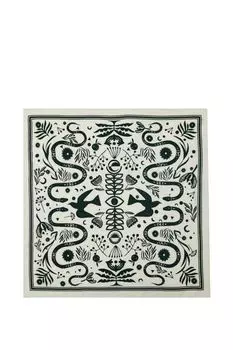 Платок шерстяной с принтом DREAMS by Alena Akhmadullina