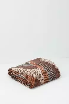 Плед хлопковый с принтом Rustic Biederlack
