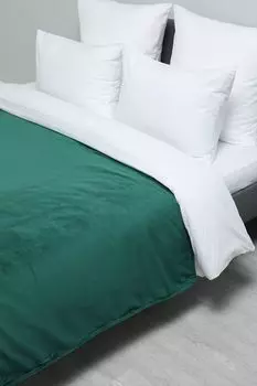 Плед однотонный Sherpa Green COINCASA