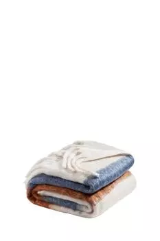 Плед с принтом и кистями Nord Moroshka