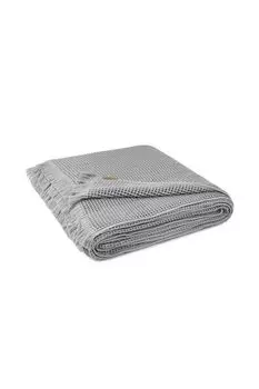 Плед текстурный с кистями 21maison