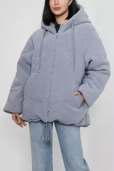 Плюшевая куртка с капюшоном BELUCCI