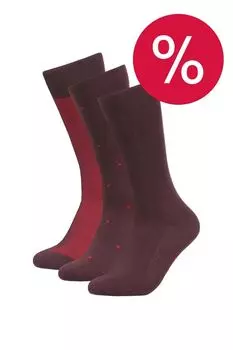 Подарочный набор из 3 пар хлопковых носков Tezido