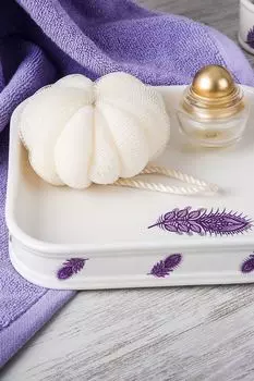 Поднос керамический декоративный Fairytale Moroshka