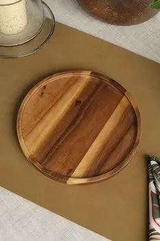 Поднос сервировочный из дерева акации 21maison