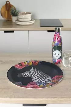 Поднос Wild At Heart Zebra Kitchen Craft