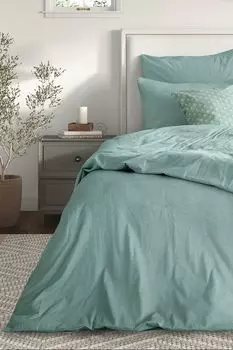 Пододеяльник хлопковый Melange Emerald Verossa