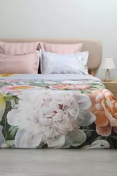 Пододеяльник хлопковый с принтом Fleur Festive Vandyck