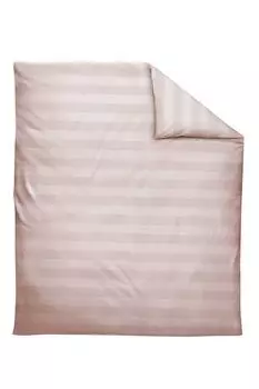 Пододеяльник из мако-сатина с жаккардовой полосой 21maison