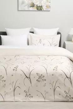 Пододеяльник из сатина Mellow Bloom Vandyck