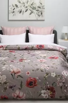 Пододеяльник из сатина с принтом Botanic Chic 21maison