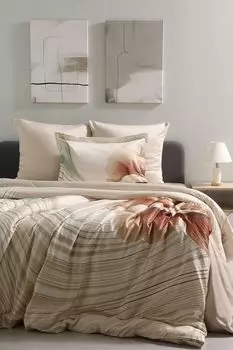 Пододеяльник из сатина с принтом Flowing Vandyck