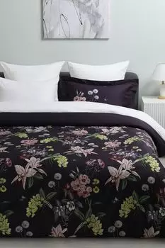 Пододеяльник из сатина с принтом Noir Garden Vandyck