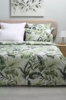 Пододеяльник из сатина с принтом Tropical afternoon 21maison