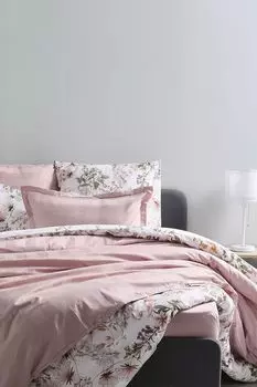 Пододеяльник из сатина с жаккардовой полосой Suite Stripe 21maison