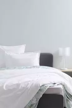 Пододеяльник из сатина с жаккардовой полосой Suite Stripe 21maison