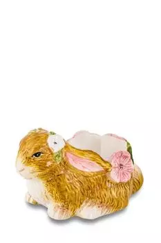 Подставка для яиц керамическая Весенний сад Кролик Certified International